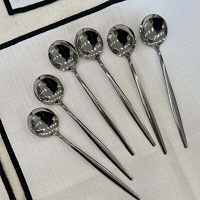 Metal Tatlı Kaşığı - Altılı Set