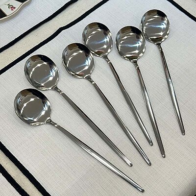 Metal Yemek Kaşığı - Altılı Set (1)