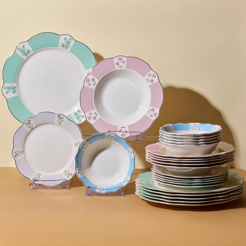 Perotti Old Garden Yemek Takımı - 24 Parça 6 Kişilik - 1